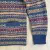 Wool Blend Fair Isle Cardigan