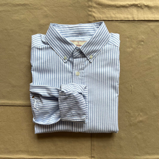 Oxford Embroidery Dogs, Blue Stripe