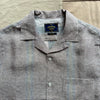 Drift Striped Camp Collar Shirt, Taupe