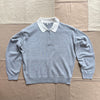 Bond St. Polo in Cotton Cashmere, Grey Flannel