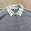 Bond St. Polo in Cotton Cashmere, Grey Flannel