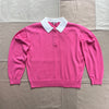Bond St. Polo in Cotton Cashmere, Hibiscus