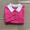 Bond St. Polo in Cotton Cashmere, Hibiscus