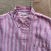 Jo Shirt in Havana Stripe, Pink/Ivory