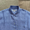 Jo Shirt in Havana Stripe, Ocean/Ivory