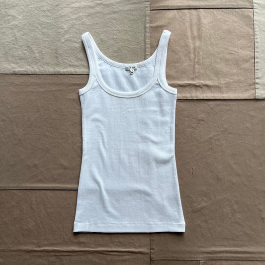 365 Ribbed Tank, Sea Salt