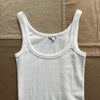 365 Ribbed Tank, Sea Salt