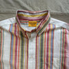Short-Sleeve Button Down, Awning Stripe