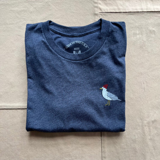 Seagull T-Shirt, Indigo