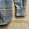 Plaid Oxford Shirt, Slate/Sky