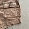 Cotton Corduroy Camp Shorts, Medium Beige