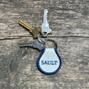 Embroidered Patch Keychain, East Coast Navy