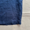 Linen Camp Collar, Navy