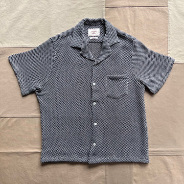 Agora Camp Collar Shirt, Navy