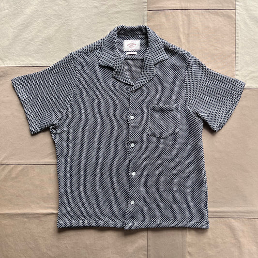 Agora Camp Collar Shirt, Navy
