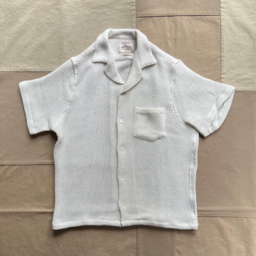 Agora Camp Collar Shirt, White