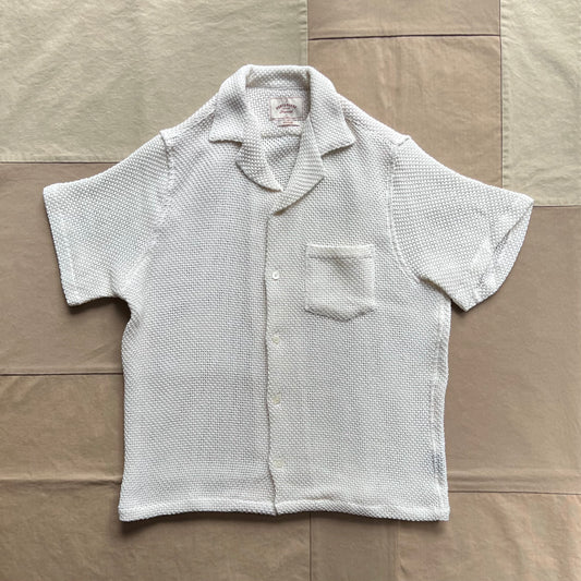 Agora Camp Collar Shirt, White
