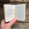 Mini United States Constitution, British Tan Traditional Leather