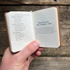 Mini United States Constitution, British Tan Traditional Leather
