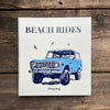 Beach Rides by Johnny Vacay, Leather Bound
