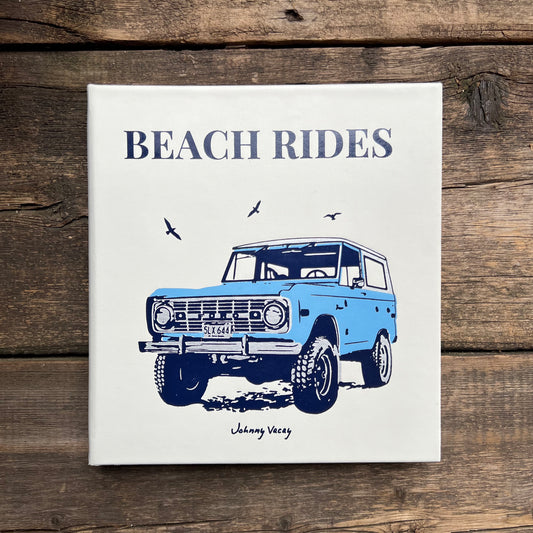 Beach Rides by Johnny Vacay, Leather Bound