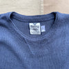 Cotton Crew Jersey Sweater, Harbor Blue