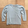 Cotton Crew Jersey Sweater, Sky Blue