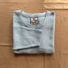Cotton Crew Jersey Sweater, Sky Blue