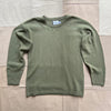 Cotton Crew Jersey Sweater, Moss
