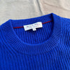 Jordan Sweater in Light Weight Cashmere, Cobalt