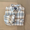 Long-Sleeved Organic Cotton Fjord Flannel Shirt, Fields: Natural