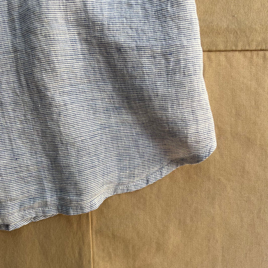 Spec Camilla Dress, Blue Pinstripe