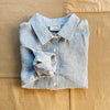 Boyfriend Shirt, Medium Stripe Denim
