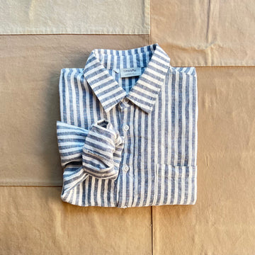 Andre, Bold Stripe Indigo