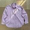 Jo Shirt in Stripe, Lavender/White