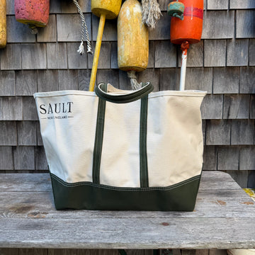 Steele Canvas Wide Tote Bag, Olive