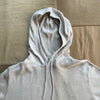 Linen Sweater Beach Hoodie, Light Blue