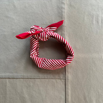 Red Striped Bandana