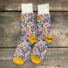 Women's William Morris Rose Cotton Socks