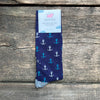 Anchor Socks, Navy
