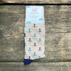 Anchor Socks, Beige