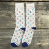 Anchor Socks, Beige