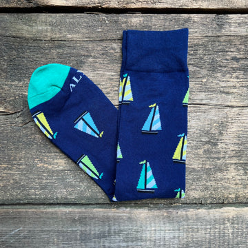 Rock The Boat Socks, Navy