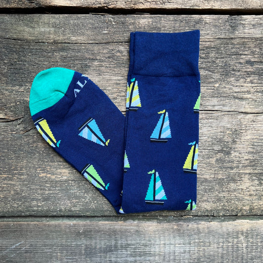 Rock The Boat Socks, Navy