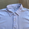 Short Sleeve Supima Jersey Polo Tee, White