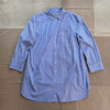Florence Striped Shirt Dress in Poplin, Blue Multi Stripe