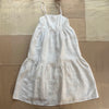 Clara Dress in Linen, White