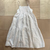Clara Dress in Linen, White