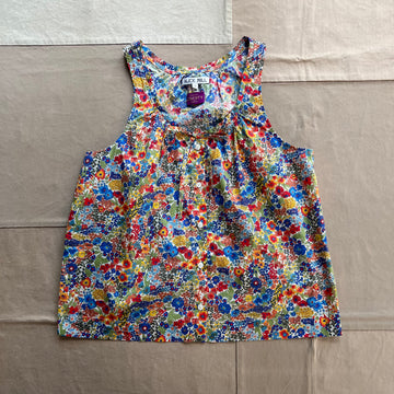 Sidney Floral Top in Liberty Fabric, Margaret Annie
