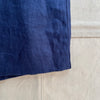 Maya Skirt in Linen, Dark Navy